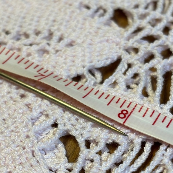 Triangular Copper hat pin - Picture 5 of 6